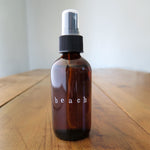 Amber glass bottle of Beach Oil :: Santo Cabo