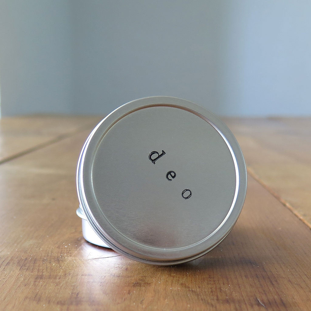 Deodorant Crème in a Tin Container
